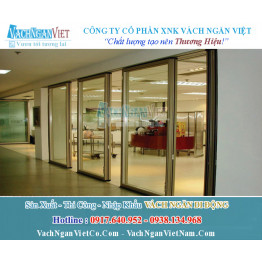 Vách Ngăn Kính Di Động Cho Bệnh Viện Có Khung